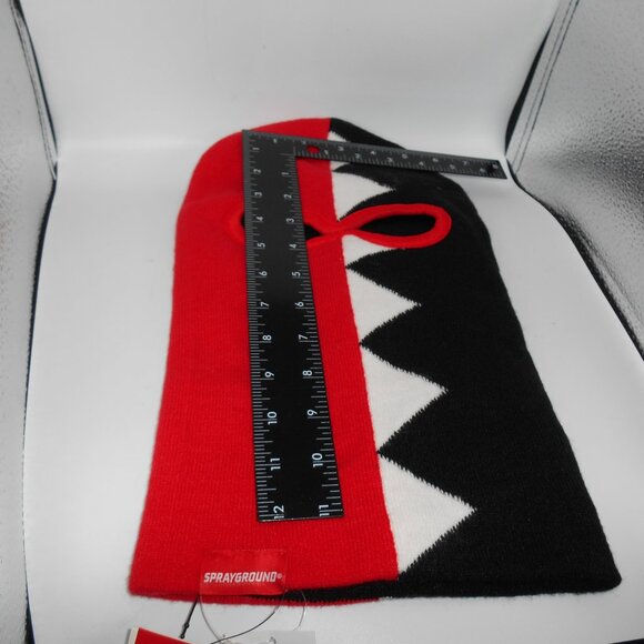 LIMITED EDITION VERTICAL SHARK SKI MASK SPRAYGROUND WINTER GEAR COVERING NEW - Picture 2 of 5